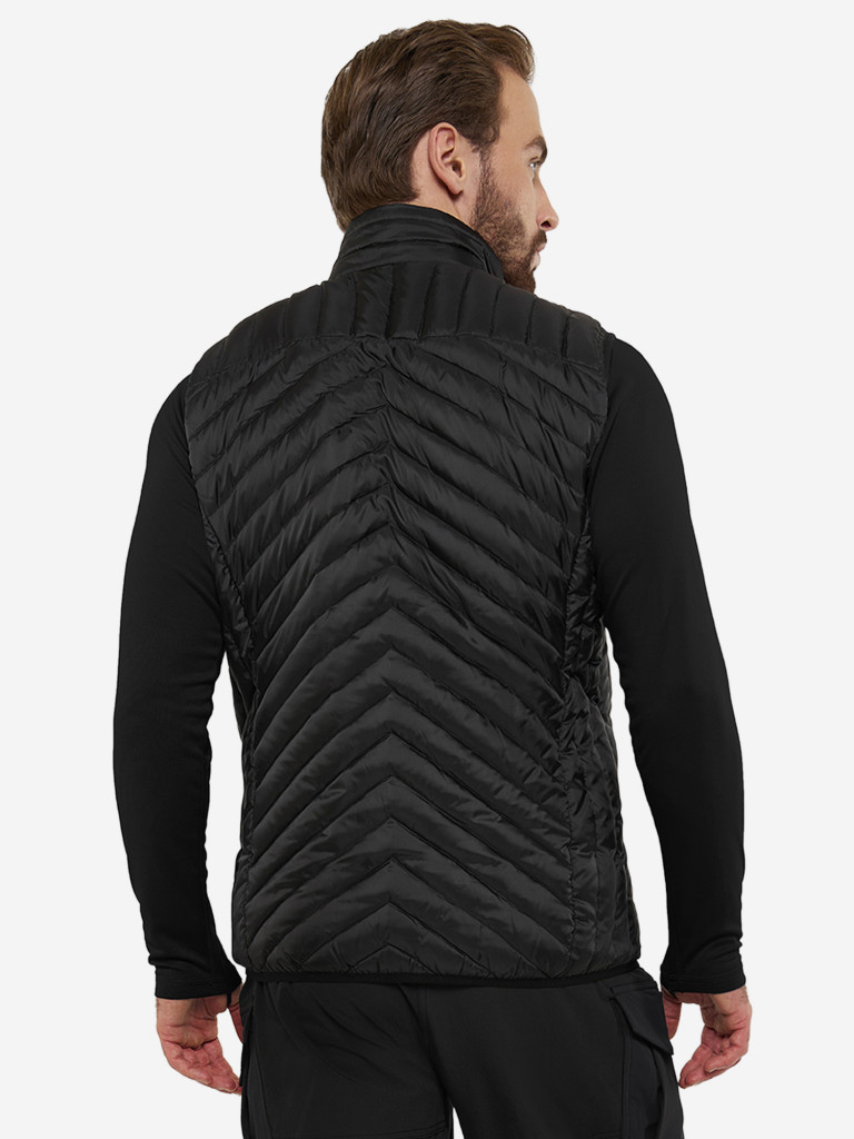 Жилет HUT TAIGA мужской утепленный черный