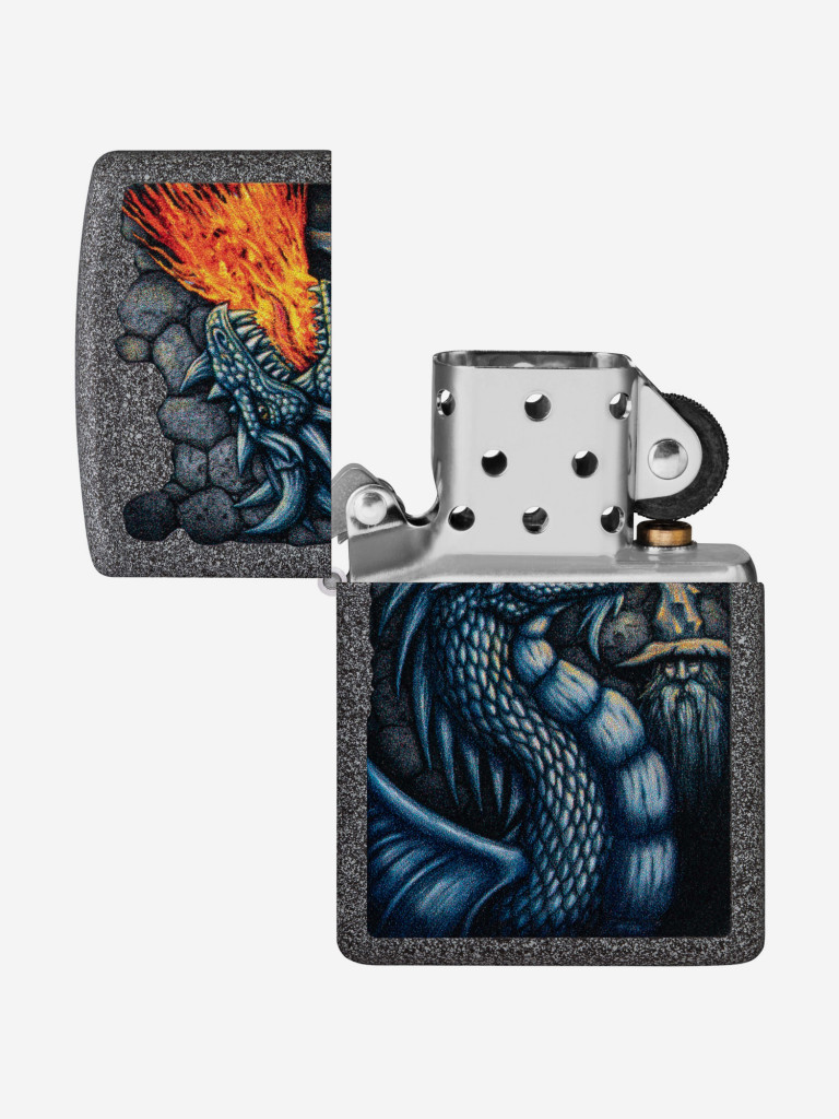 Зажигалка бензиновая ZIPPO 49776 Fiery Dragon