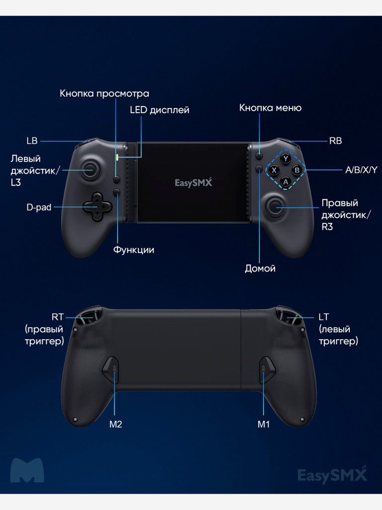 Геймпад для смартфона EasySMX M15