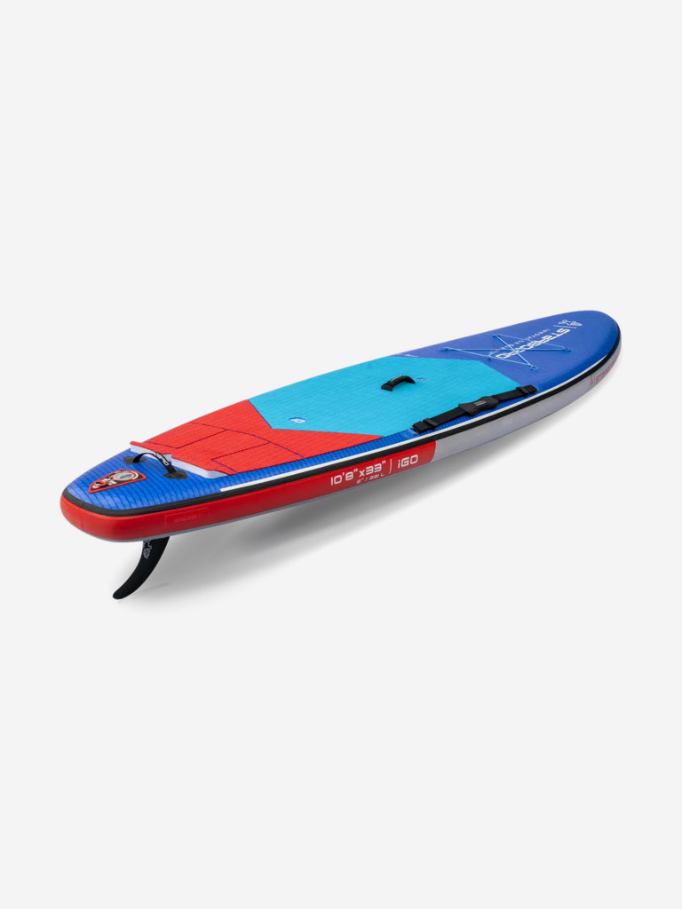 Сапборд надувной двухслойный Starboard iGO Deluxe Dc 10.8х33х6, 325x84x15 см
