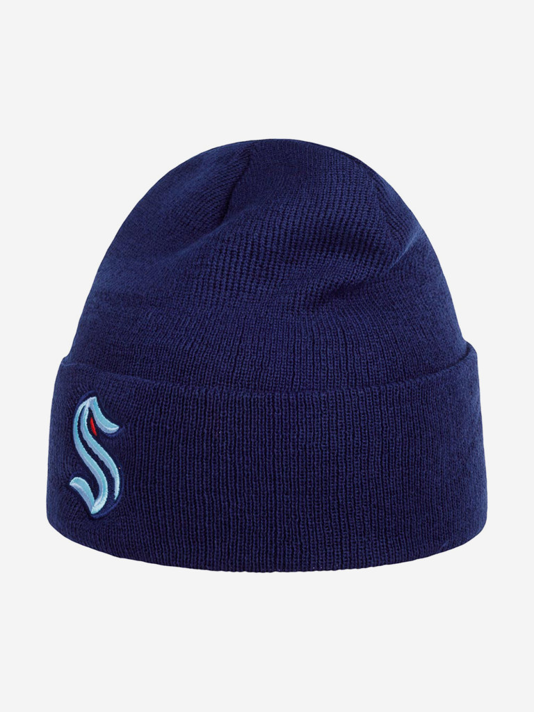 Шапка с отворотом AMERICAN NEEDLE 39712A-SEK Seattle Kraken Basic NHL