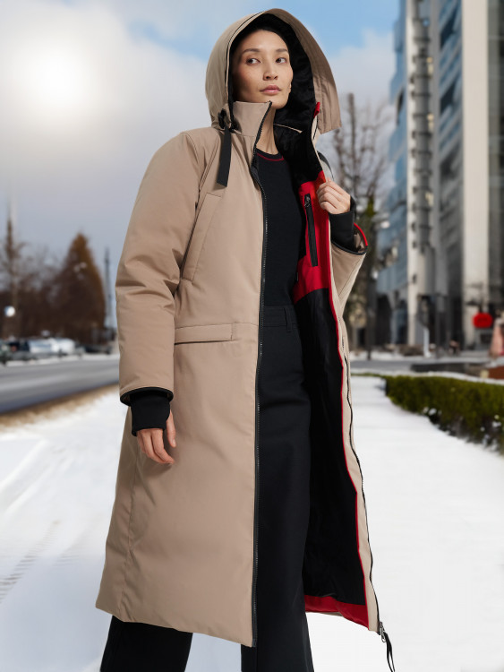 Пальто пуховое женское Bask Agata