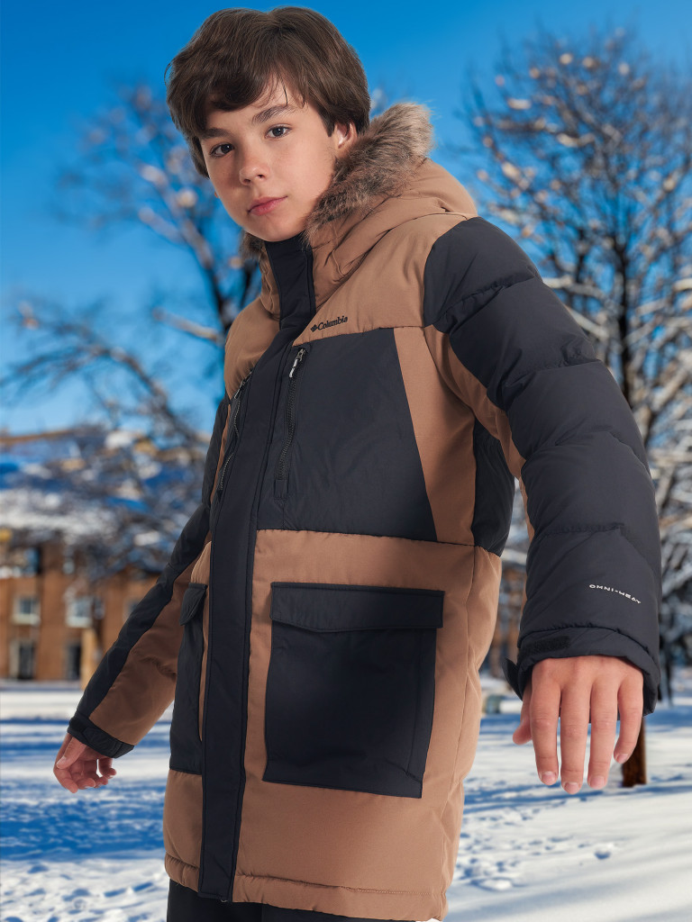 Куртка утепленная для мальчиков Columbia Marquam Peak Fusion Parka