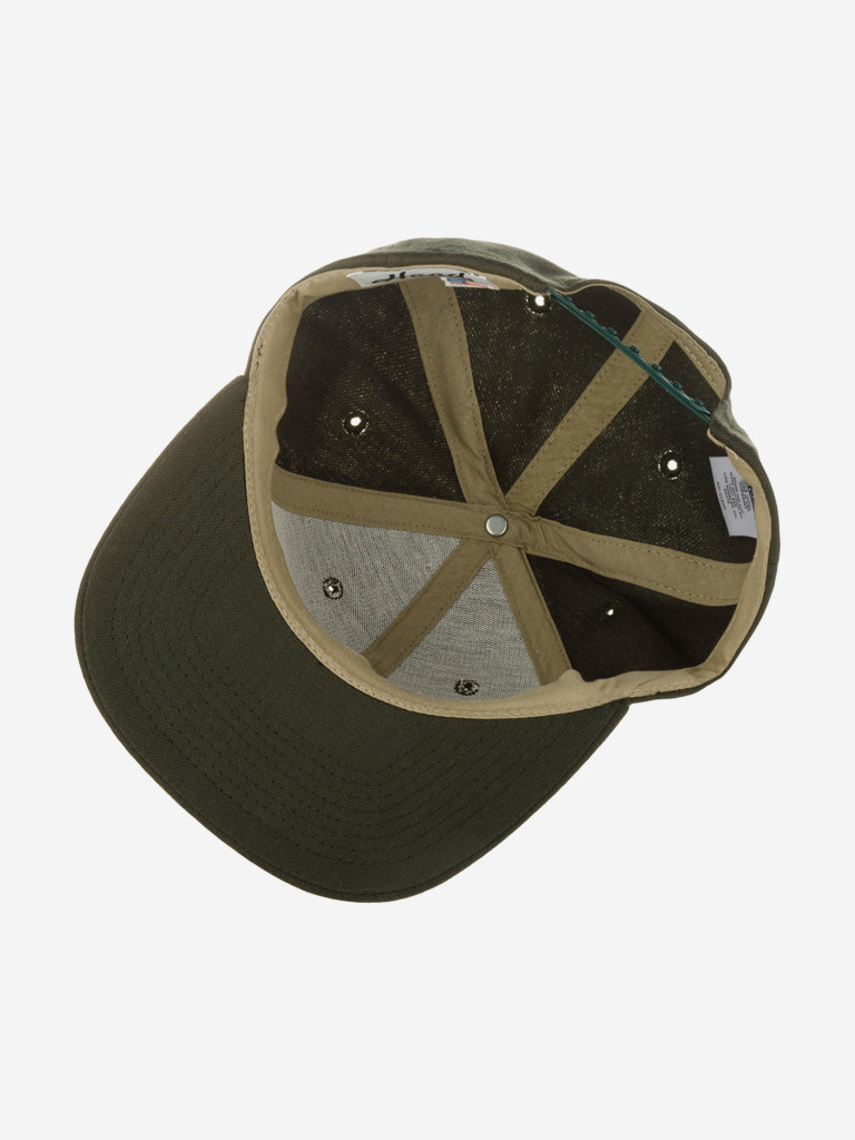 Бейсболка с прямым козырьком HOOD 139-MWL060-LIG026-AR Ligature Z 3D (оливковый)