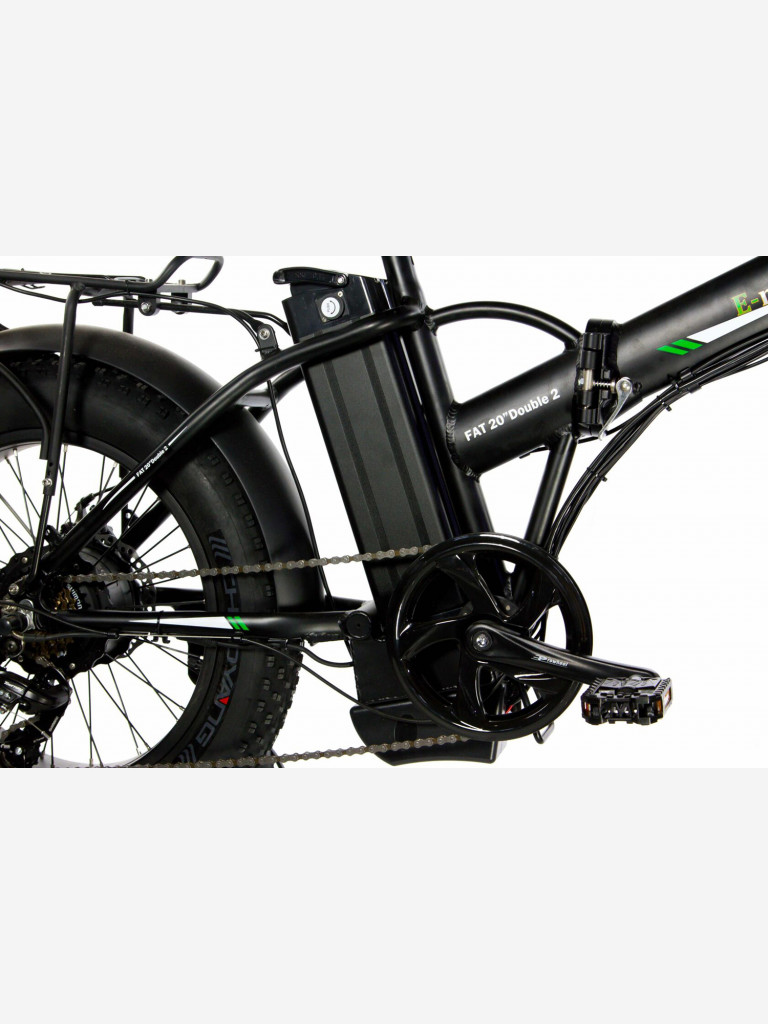 Электровелосипед E-motions' FAT 20" Double2 v.2 Black mat
