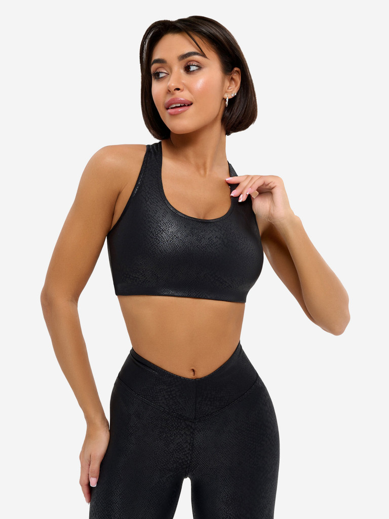 Спортивный топ бра Bona Fide MuscleTop "Snake"