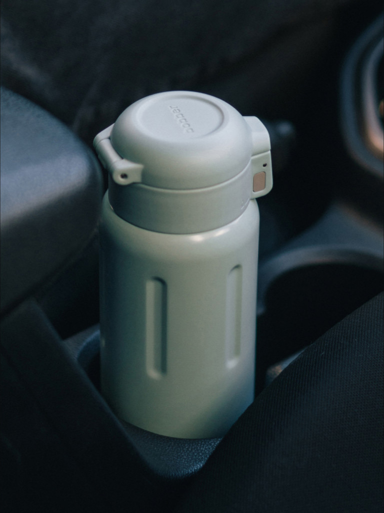 Термокружка ваккумная BOBBER Capsule 500 мл с закрытой питьевой системой голубой