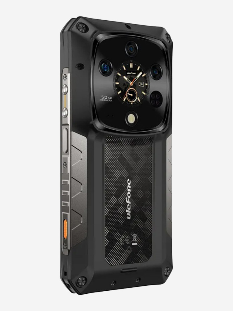 Смартфон Ulefone Armor 28 Ultra 16+1TB Black, 6.67”, AMOLED, FHD+, 1.04” 340x340, MTK9300+, Андроид 15, 50+50+64, 50, 10600mAh, 5G, uSmart