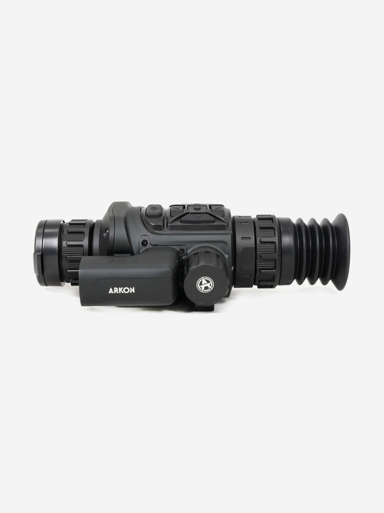 Тепловизионный прицел Arkon Arma LR25L, с баллистическим калькулятором, 800-1200м, 2.2х-17,6х, WiFi, VOx 384х288рх, OLED 1024х768