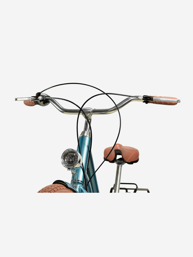 Велосипед Stark'25 Comfort Lady 28 D темно-бирюзовый/лавандовый M/16"