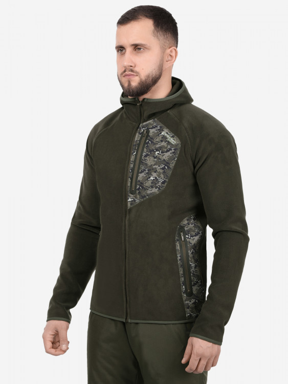 Толстовка флисовая с капюшоном Aquatic ТФ-02 для рыбалки и охоты