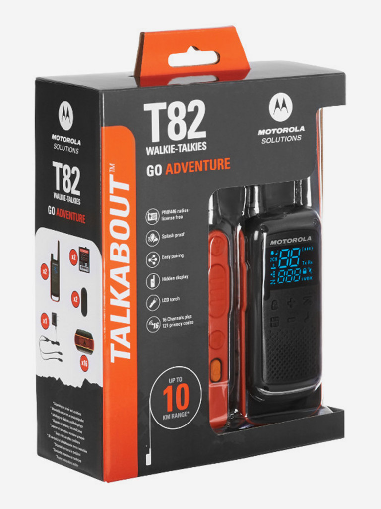 Комплект из двух радиостанций Motorola T82 (TALKABOUT)