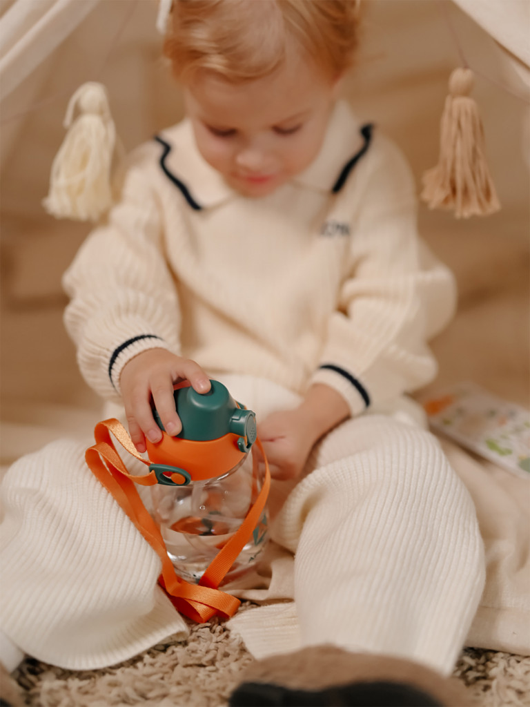 Бутылочка детская питьевая Арктика, тритановая (для напитков), 480 мл, морошка