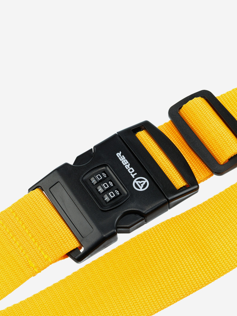 Ремень для чемодана TORBER желтый