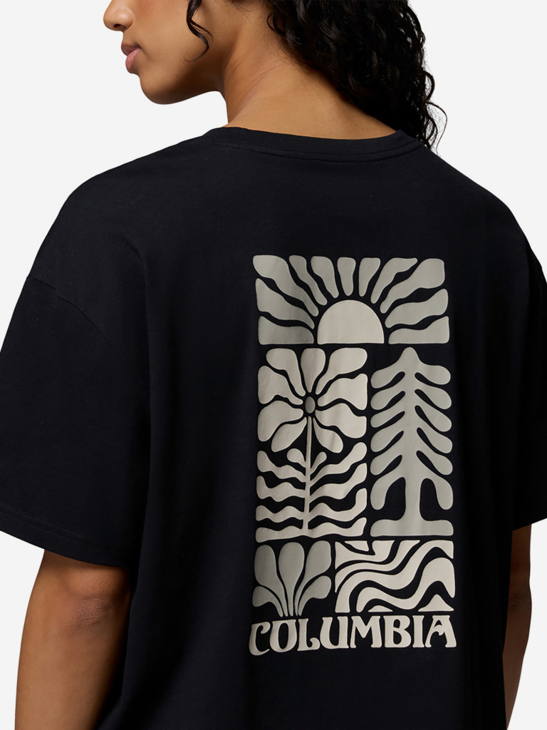 Футболка женская оверсайз Columbia Rolling Bend Graphic Oversized Tee