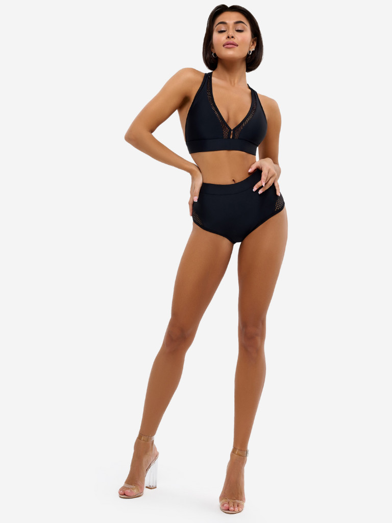 Купальник раздельный женский Bona Fide Scandal Swim Suit "Black"