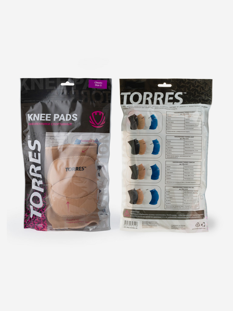 Наколенники спортивные TORRES Classic PRL11016