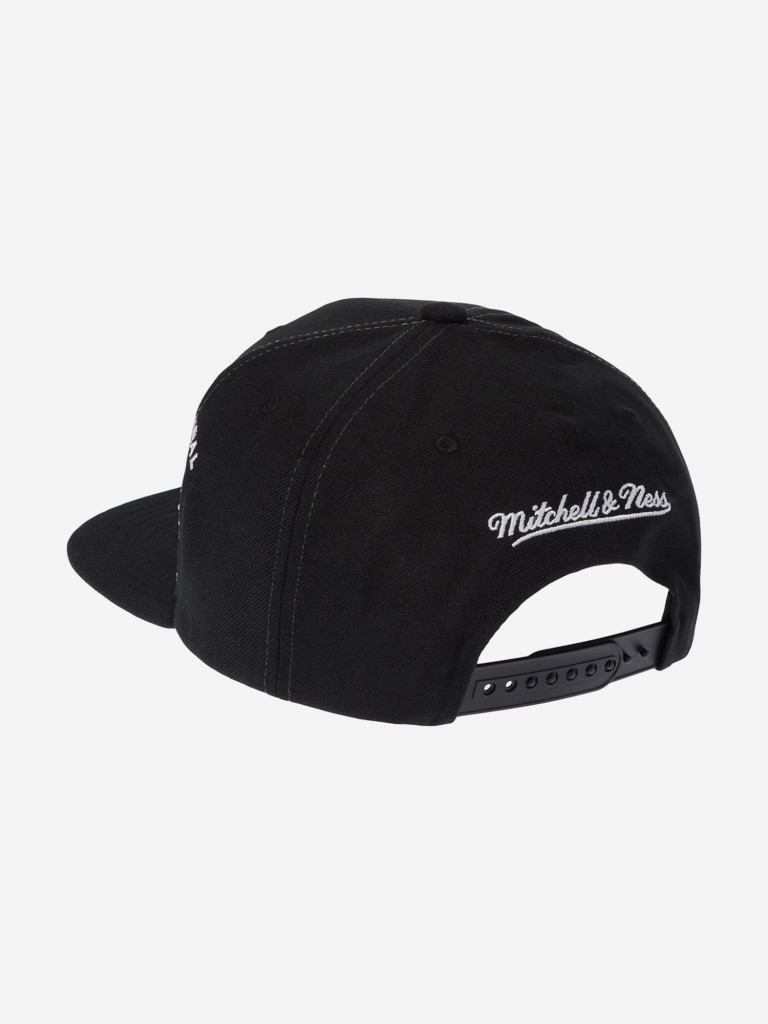Бейсболка с прямым козырьком MITCHELL NESS HS12816-ADUBLCK Anaheim Ducks NHL