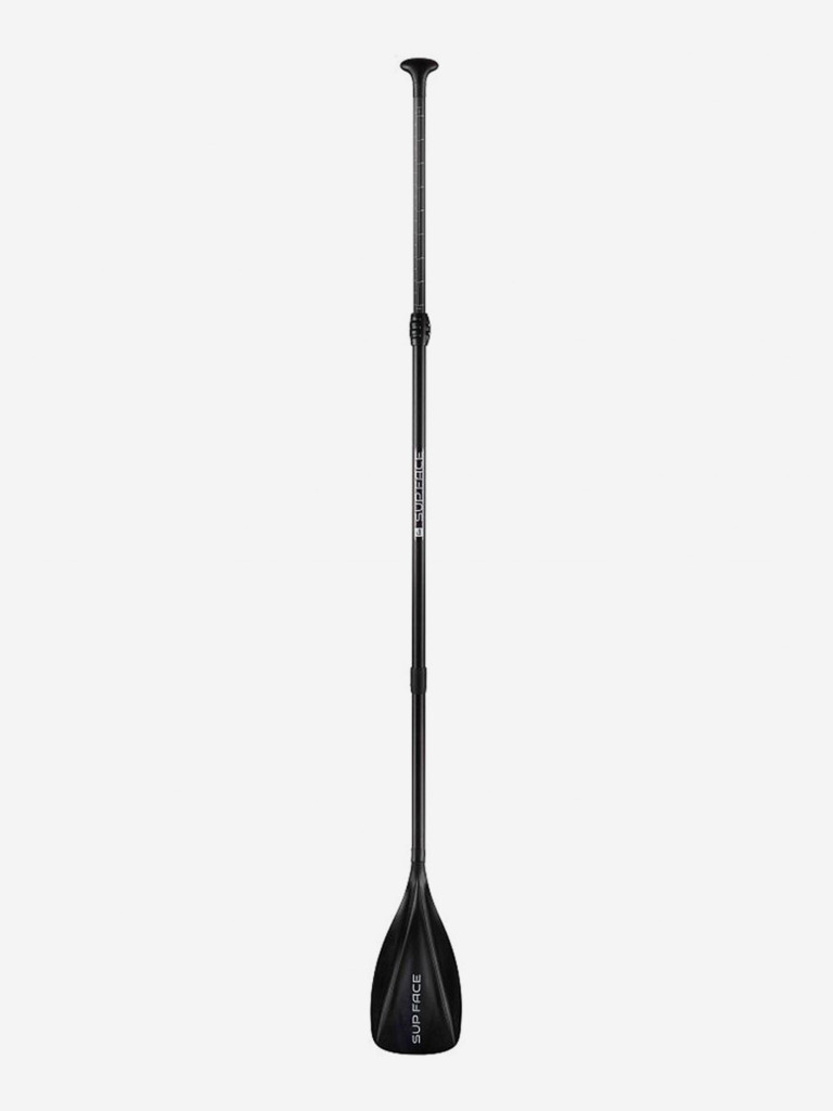 Весло для сапборда SUP face, 215 см, 3-частное, карбон + нейлон