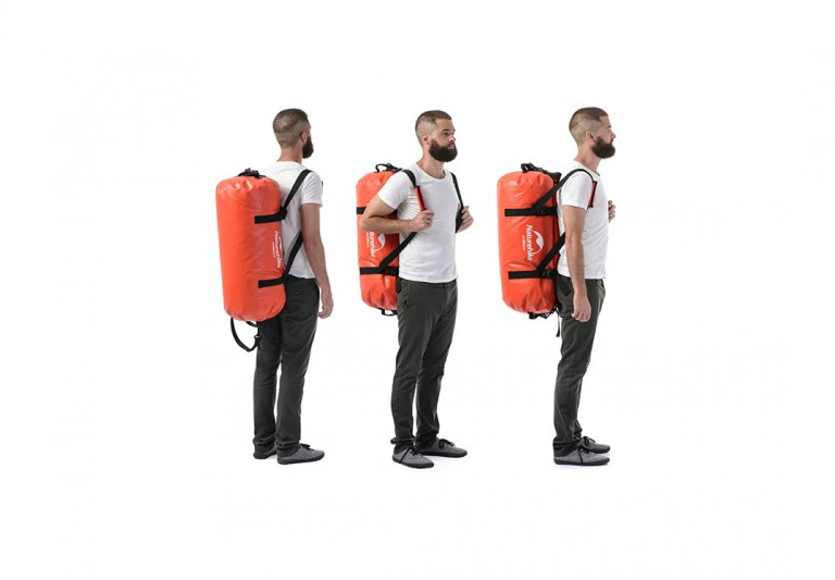 Гермосумка Naturehike 90 л ПВХ (красная)