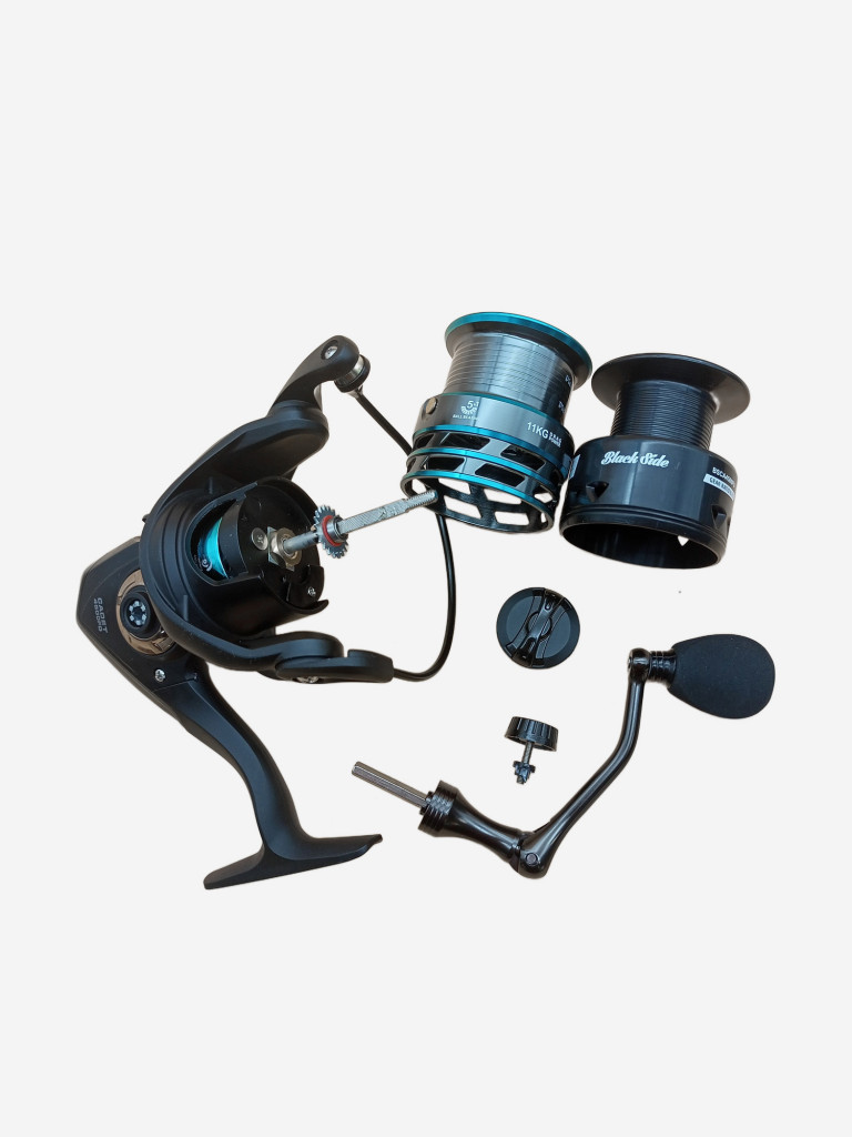 Катушка для спиннинга Black Side Cadet 4500FD (5+1 подш.) фидерная