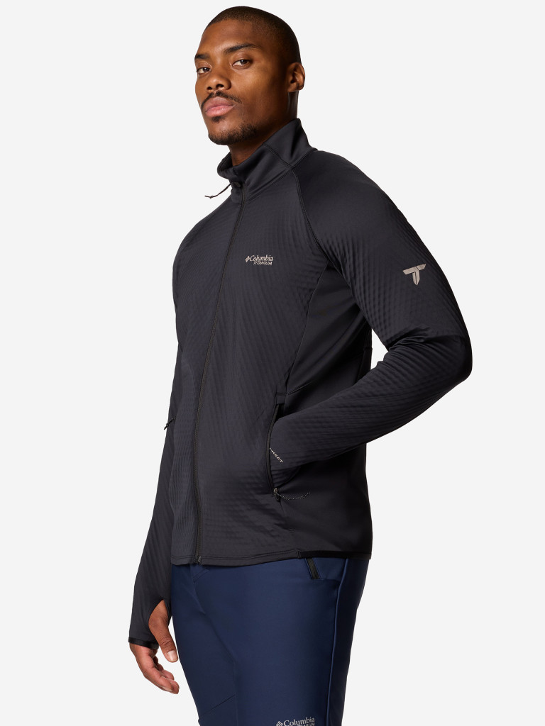 Толстовка мужская Columbia Crystal Leaf Omni-Heat Helix Full Zip