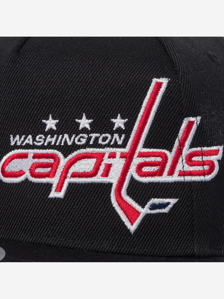 Бейсболка MITCHELL NESS HP12861-WCABLCK Washington Capitals NHL