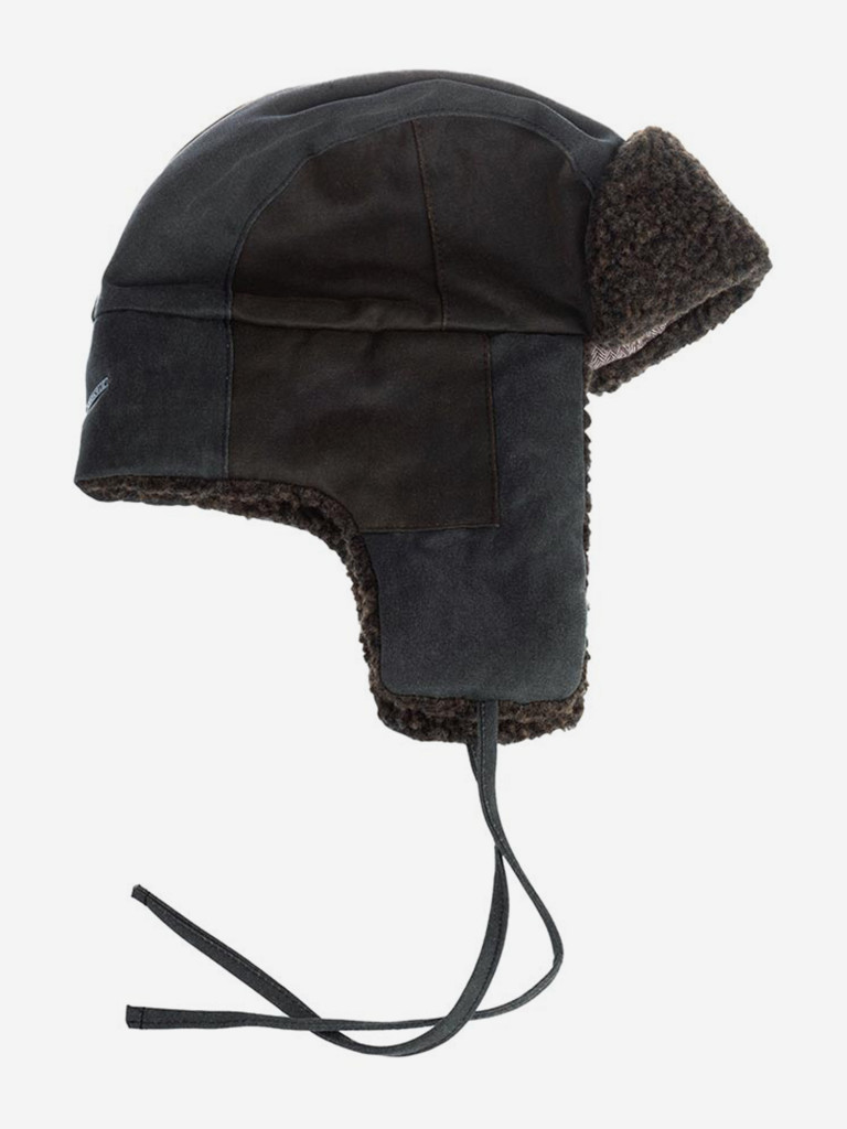 Шапка-ушанка STETSON 9291107 BOMBER CAP COTTON/PES (серый)