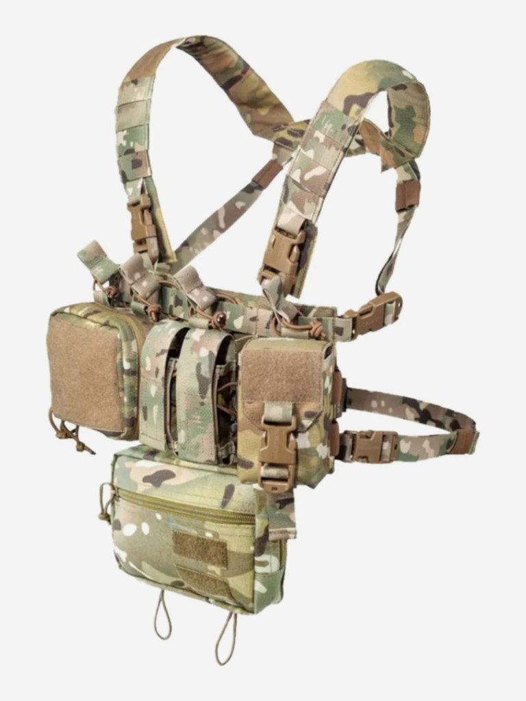 Разгрузочный жилет Chest Rig Wartech Кочевник TV-101 честриг тактический с подсумками, мультикам