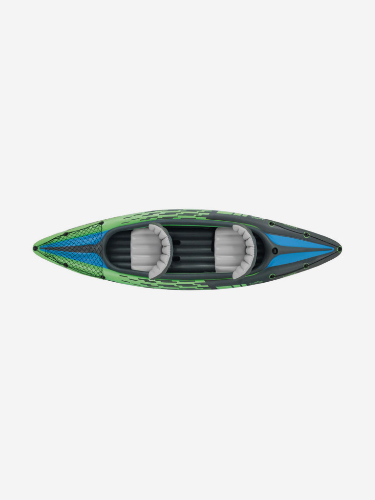Лодка надувная Intex 68306 Challenger K2 Kayak, 2-местная, насос, весла, до 180 кг