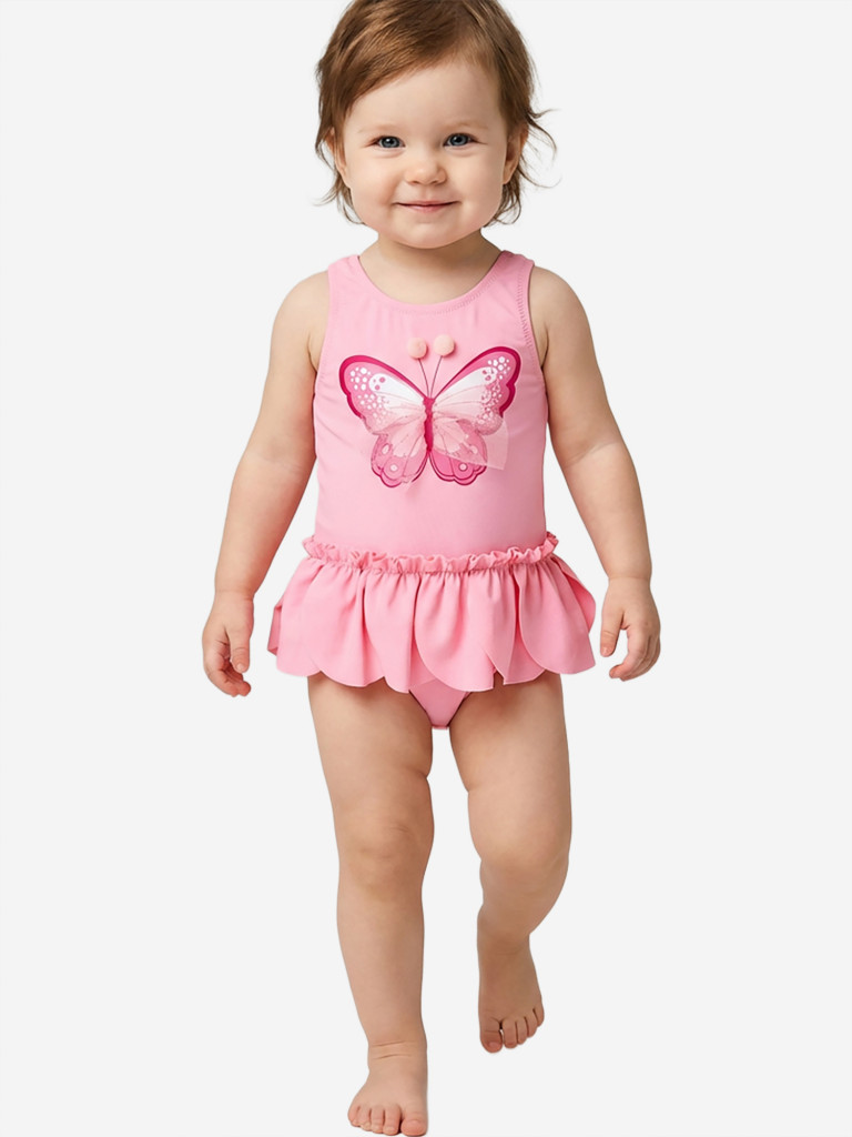 Купальник слитный для девочек PlayToday