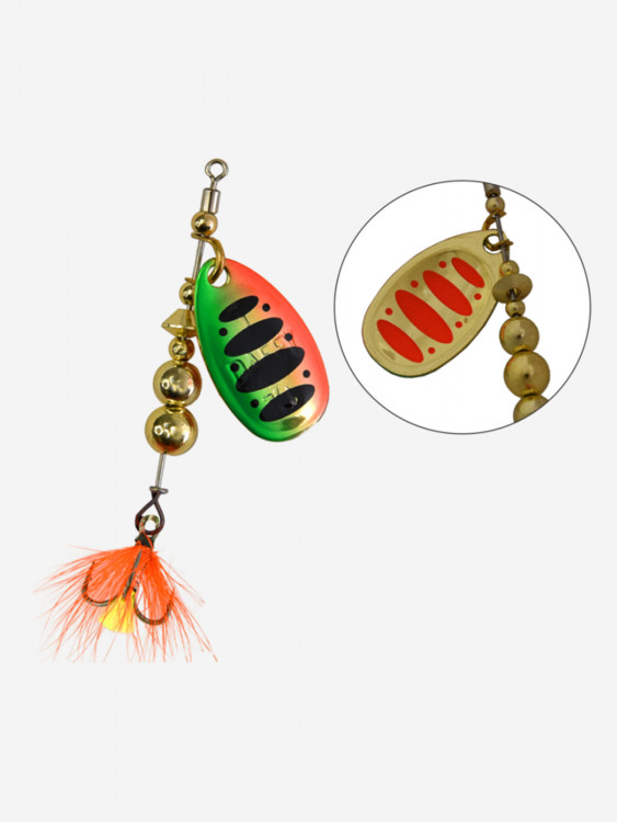 Блесна для рыбалки вращающаяся LureMax Daffy 5,3гр.