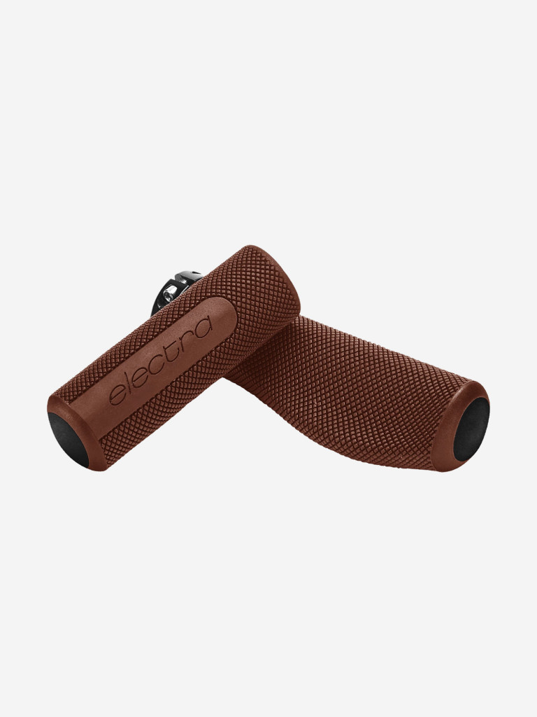 Грипсы Electra Townie Kraton Ergo-Grips Long/Short Vintage Brown