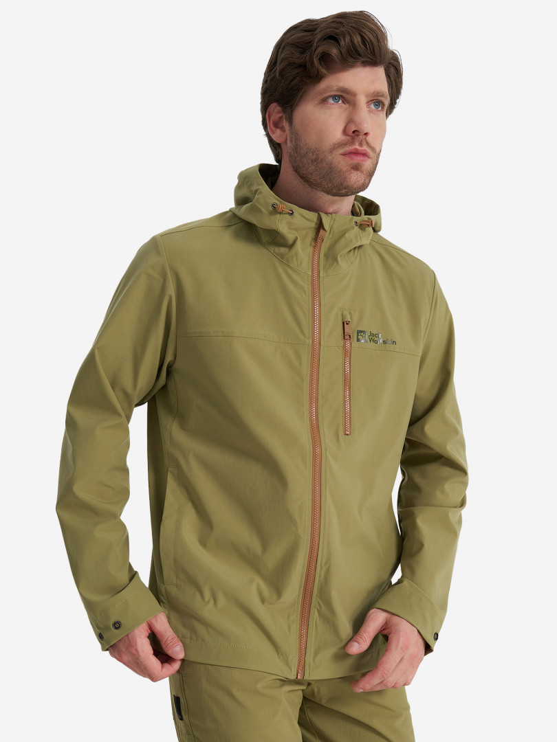 Куртка софтшелл мужская Jack Wolfskin Desert 30828840299 Зеленый, размер 50, 52,46,48,54, 56,58, фото 2