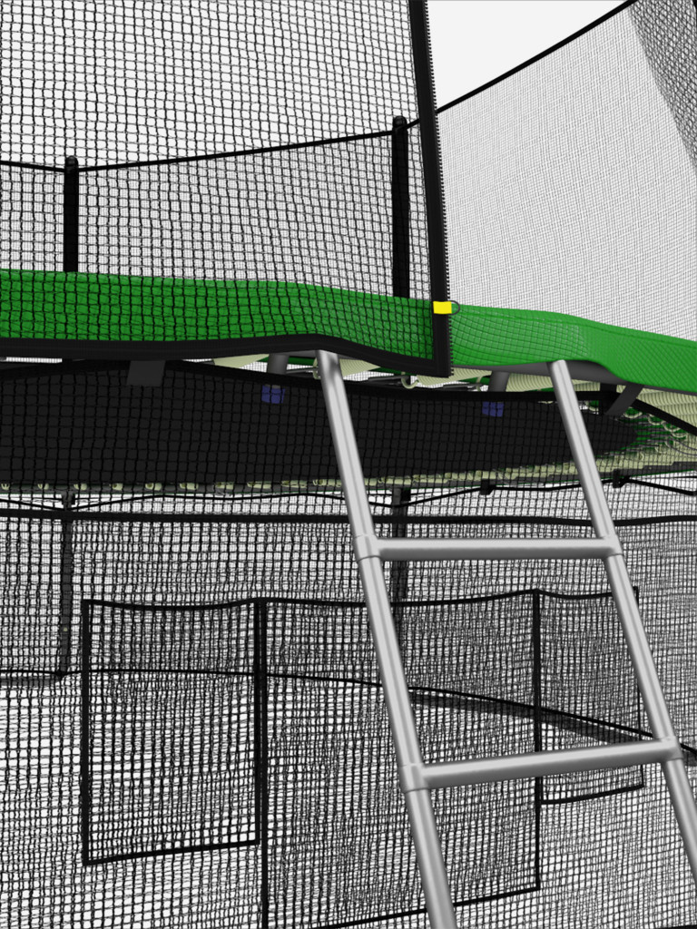 Батут UNIX Line Classic 14 ft (outside) Green
