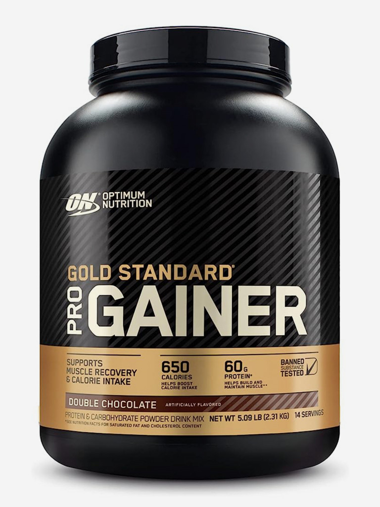 Гейнер Optimum Nutrition PRO Gainer, 2310 г, Двойной Шоколад
