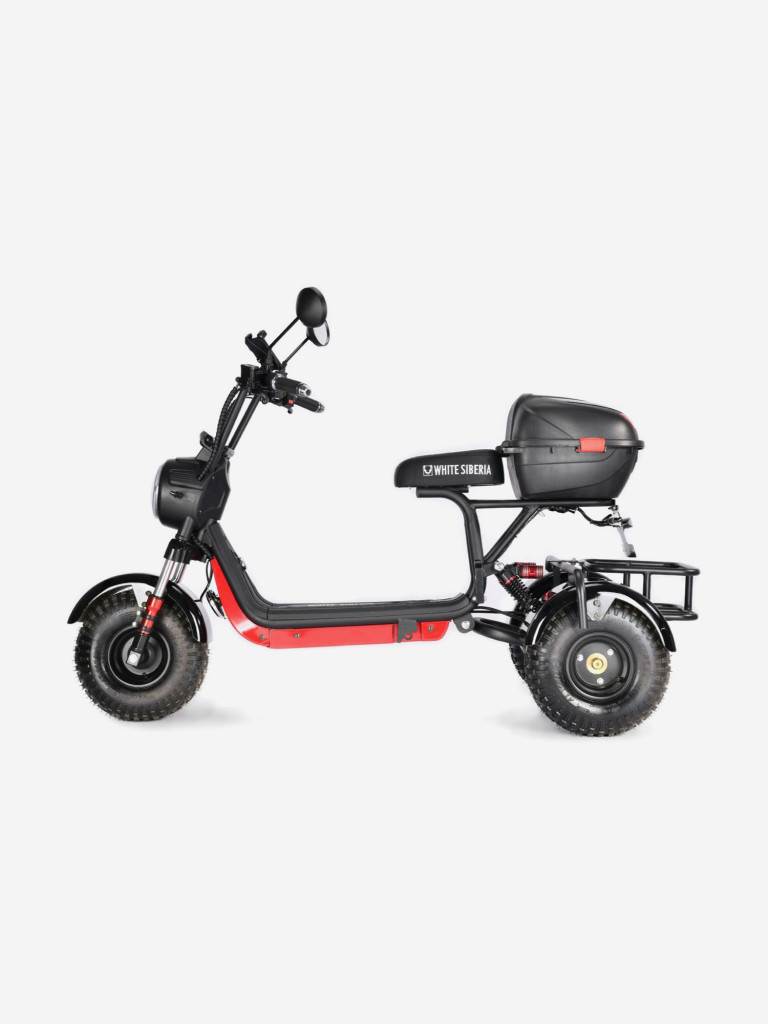 Электроскутер WHITE SIBERIA TRIKE MINI