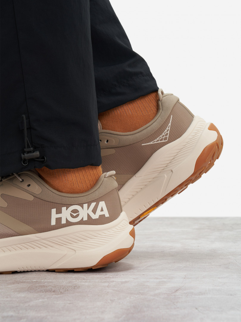 фото Кроссовки мужские hoka one one transport, коричневый