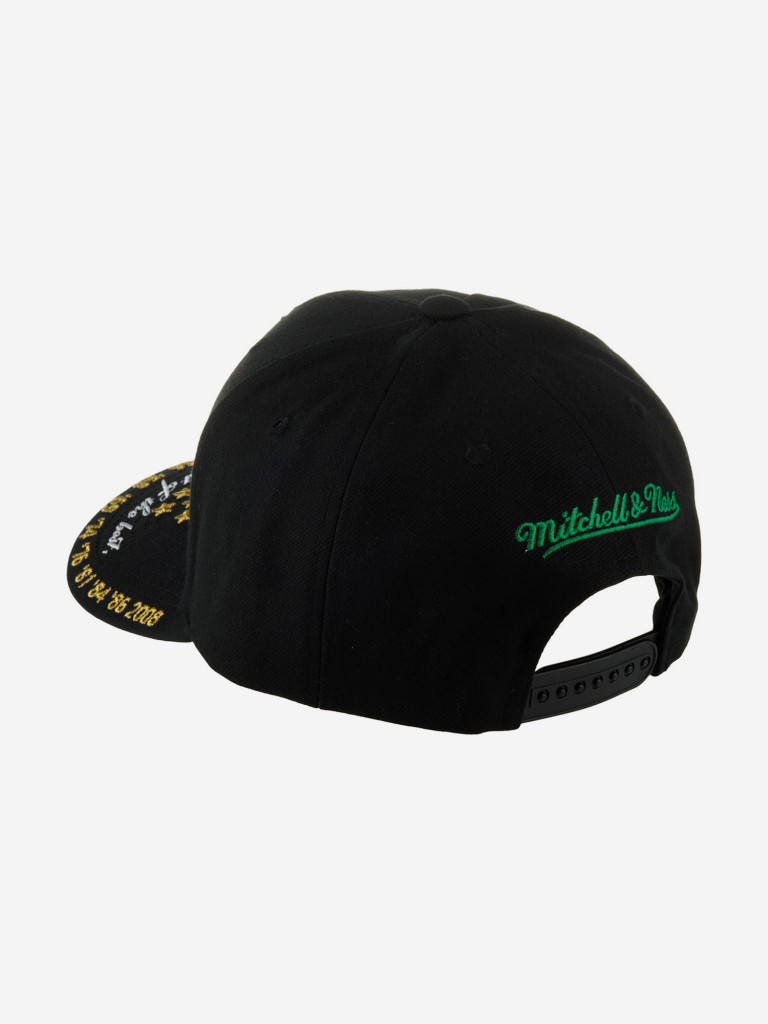 Бейсболка MITCHELL NESS HHSS6268-BCEYYPPPBLCK Boston Celtics NBA (черный)