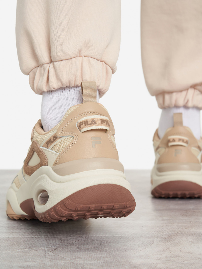 фото Кроссовки женские fila wander, бежевый
