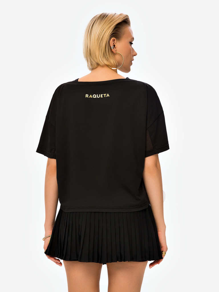 Футболка женская RAQUETA SPORT Breath Painted Black