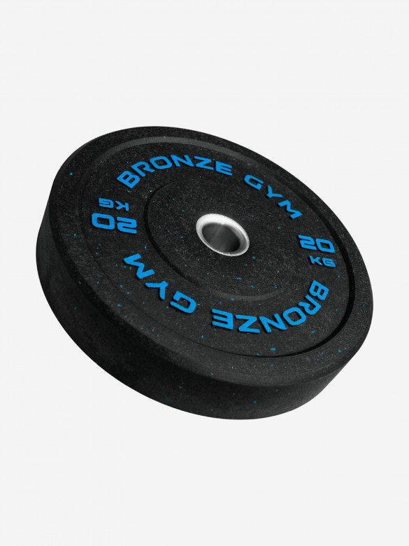 Диск для штанги бамперный BRONZE GYM 20 кг