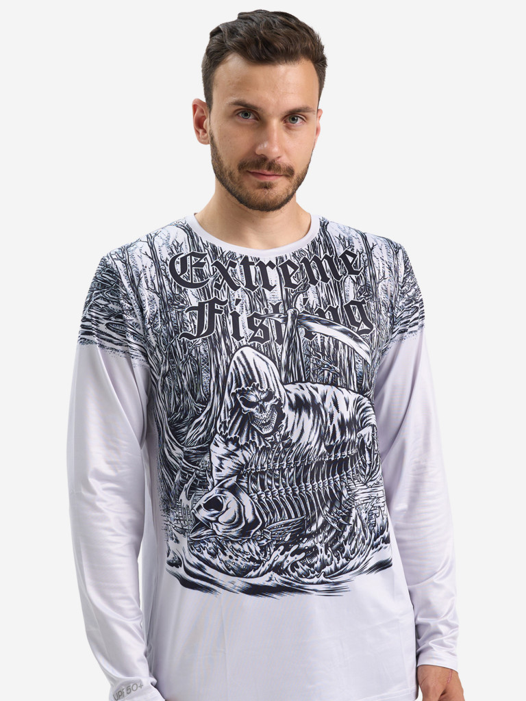 Лонгслив мужской Extreme Fishing OBS-G500 с защитой от солнца UPF50+ для рыбалки