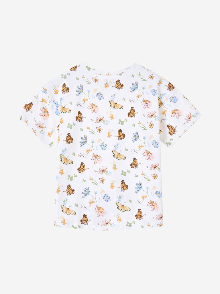 Футболка для девочек с узлом TOTTI KIDS