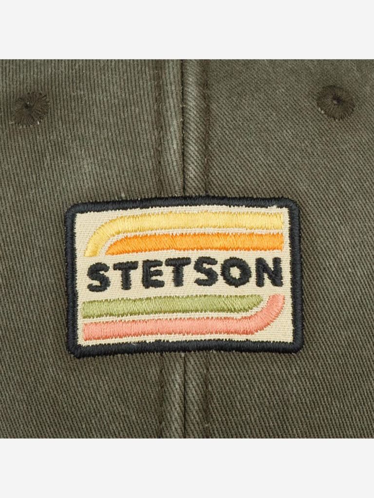 Бейсболка STETSON 7721110 BASEBALL CAP COTTON (оливковый)