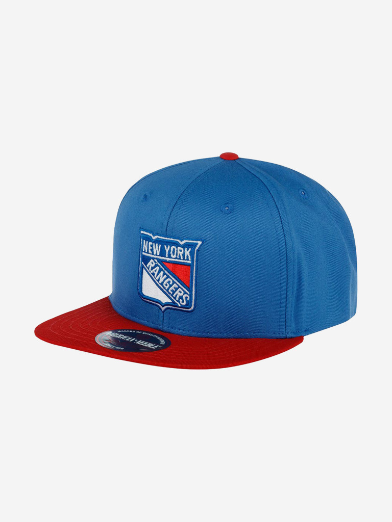 Бейсболка с прямым козырьком AMERICAN NEEDLE 41722A-NYR New York Rangers Outfield NHL (синий)