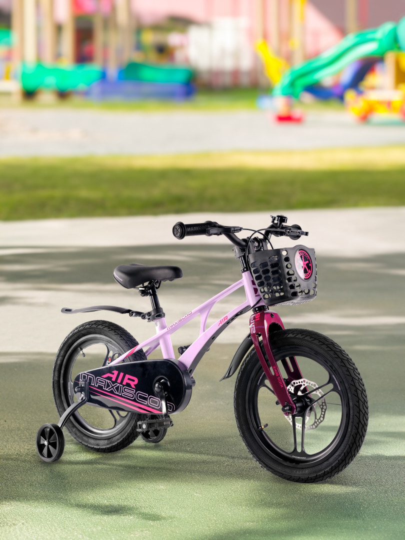 Велосипед для девочек Maxiscoo Air Pro 16 Фиолетовый