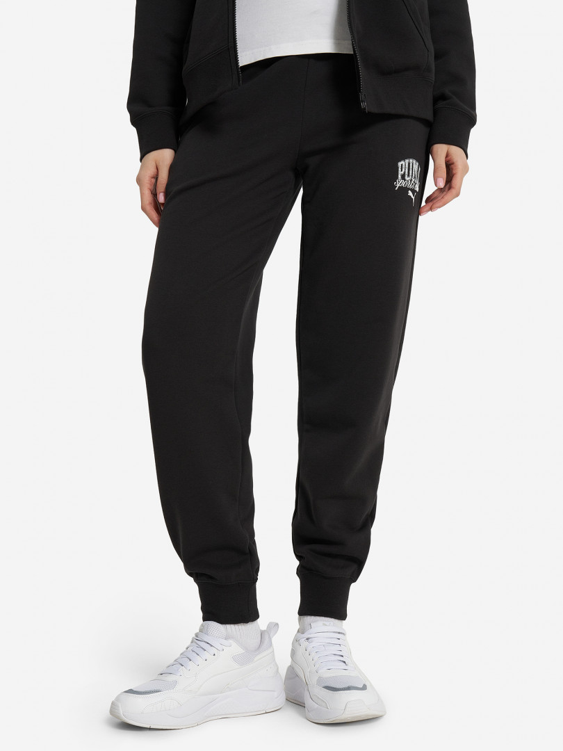 фото Брюки женские puma class comfort, черный