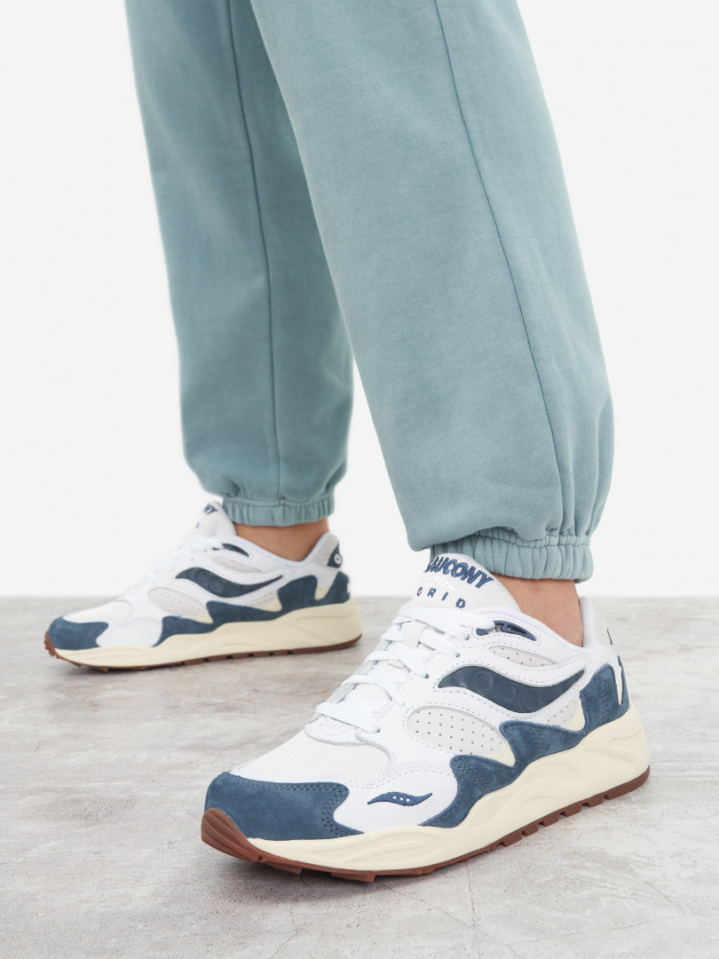 фото Кроссовки мужские saucony grid shadow 2, белый