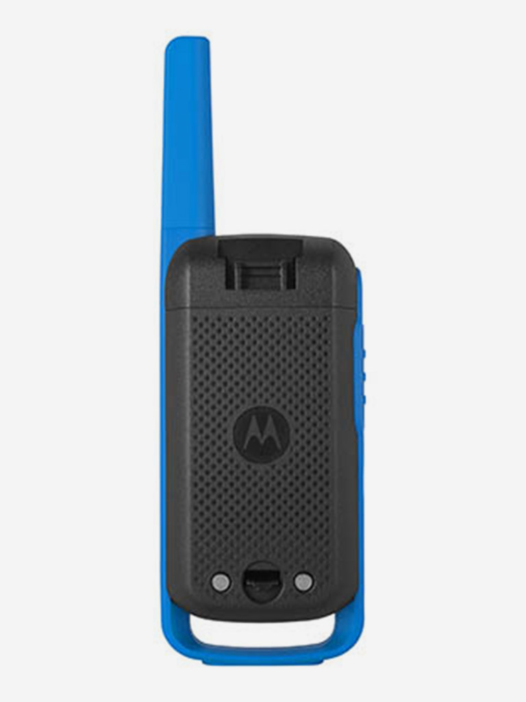 Комплект из двух радиостанций Motorola T62 BLUE (TALKABOUT) Синий цвет —  купить за 6620 руб. со скидкой 15 %, отзывы в интернет-магазине Спортмастер